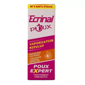 ECRINAL VAPORISATEUR REPULSIF ANTI POUX 75ML 3 ecrinal vaporisateur repulsif anti poux ml