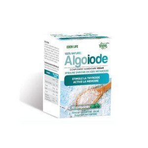 EDEN LIFE ALGO IODE 30 COMPRIMÉS 3 eden life algo iode comprimes