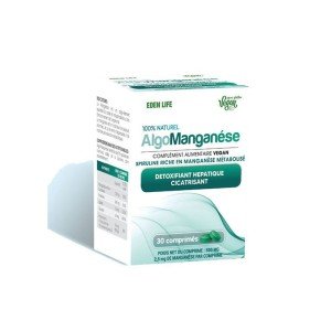 EDEN LIFE ALGO MANGANÉSE 30 COMPRIMÉS 3 eden life algo manganese comprimes