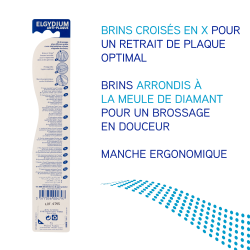 ELGYDIUM BROSSE A DENTS ANTI PLAQUE SOUPLE 3 elgydium brosse a dents anti plaque souple