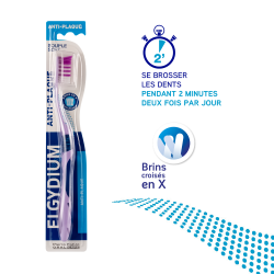 ELGYDIUM BROSSE A DENTS ANTI PLAQUE SOUPLE 5 elgydium brosse a dents anti plaque souple