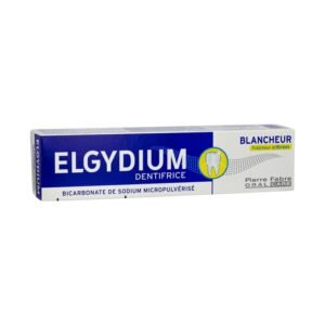 elgydium dentifrice blancheur fraicheur citron ml