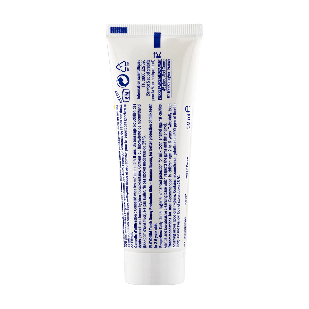 ELGYDIUM DENTIFRICE KIDS BANANE 3 elgydium dentifrice kids banane