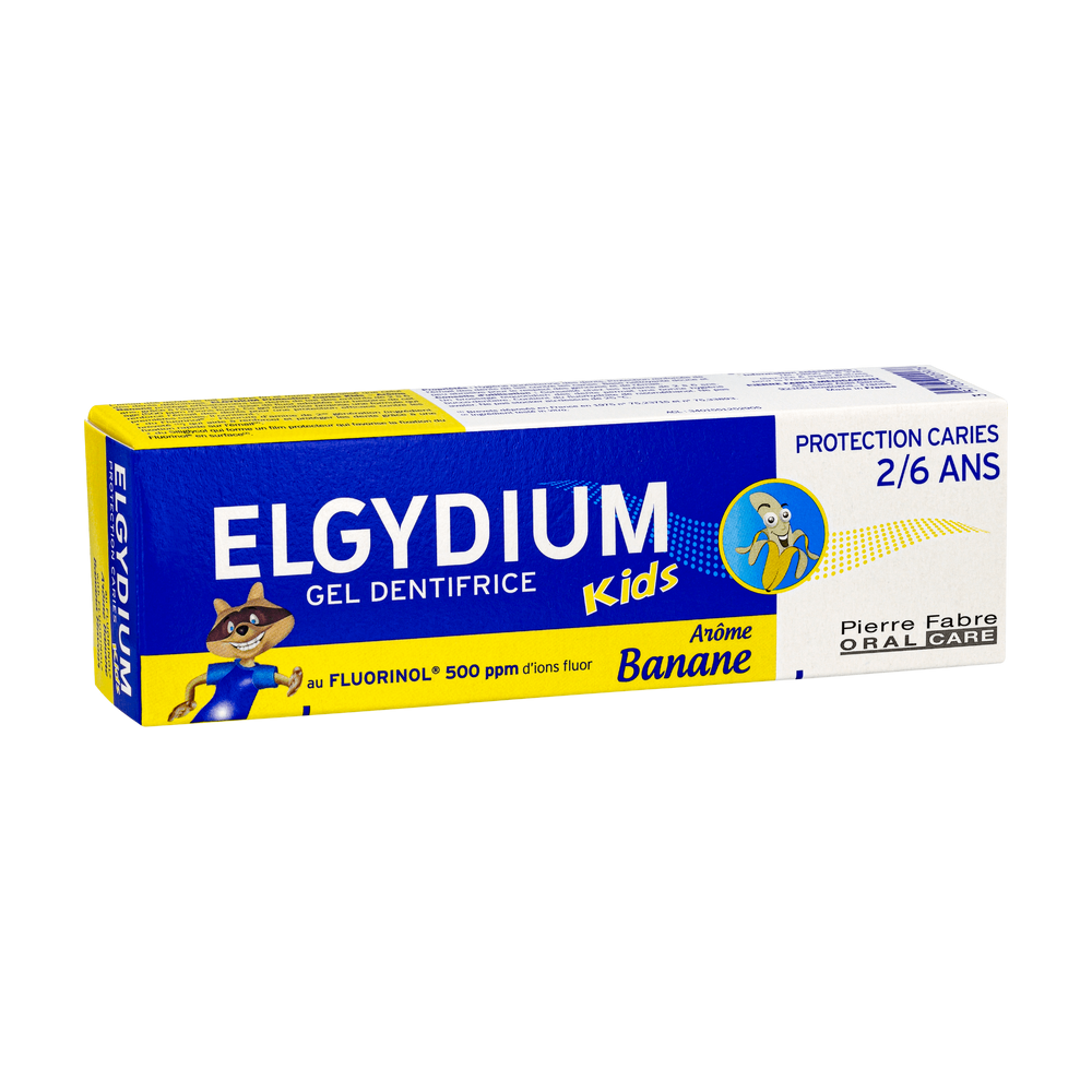 ELGYDIUM DENTIFRICE KIDS BANANE 1 elgydium dentifrice kids banane