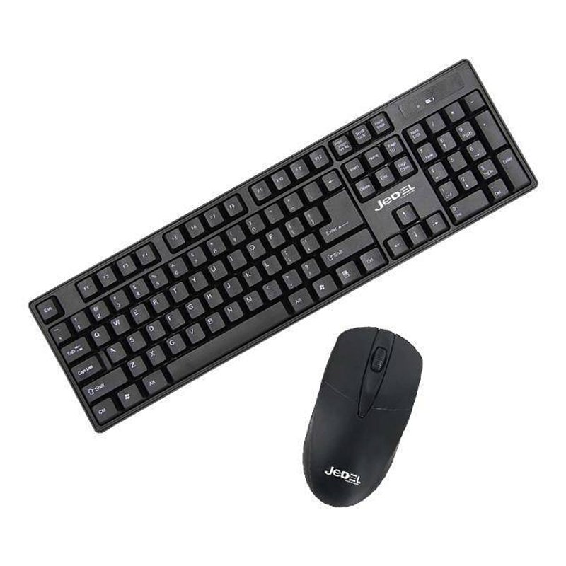 Ensemble Clavier et Souris Sans Fil JEDEL WS732 - Noir 2 ensemble clavier et souris sans fil jedel ws noir