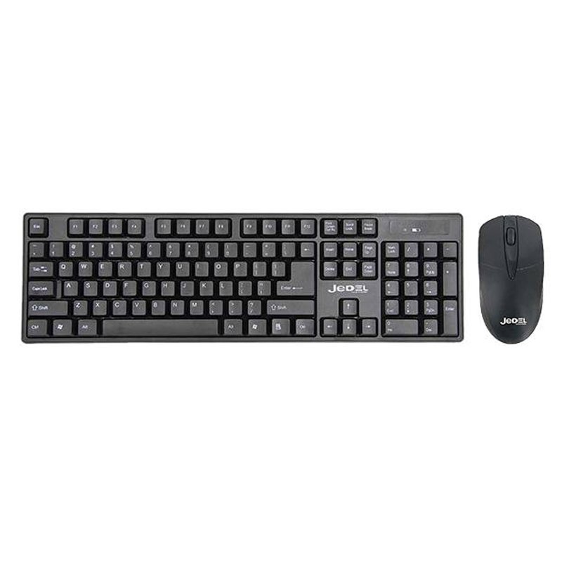 Ensemble Clavier et Souris Sans Fil JEDEL WS732 - Noir 1 ensemble clavier et souris sans fil jedel ws noir