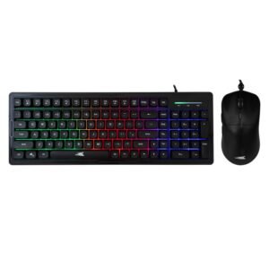 ensemble clavier souris filaire baracuda orca noir g