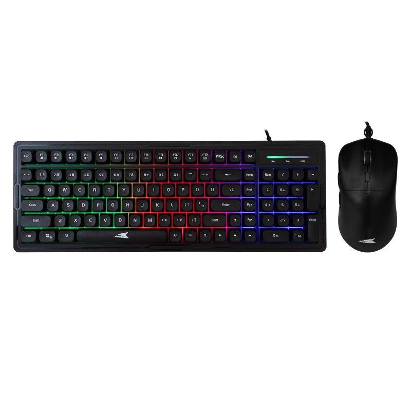Ensemble Clavier + Souris Gamer Filaire BARACUDA ORCA - Noir 1 ensemble clavier souris filaire baracuda orca noir g