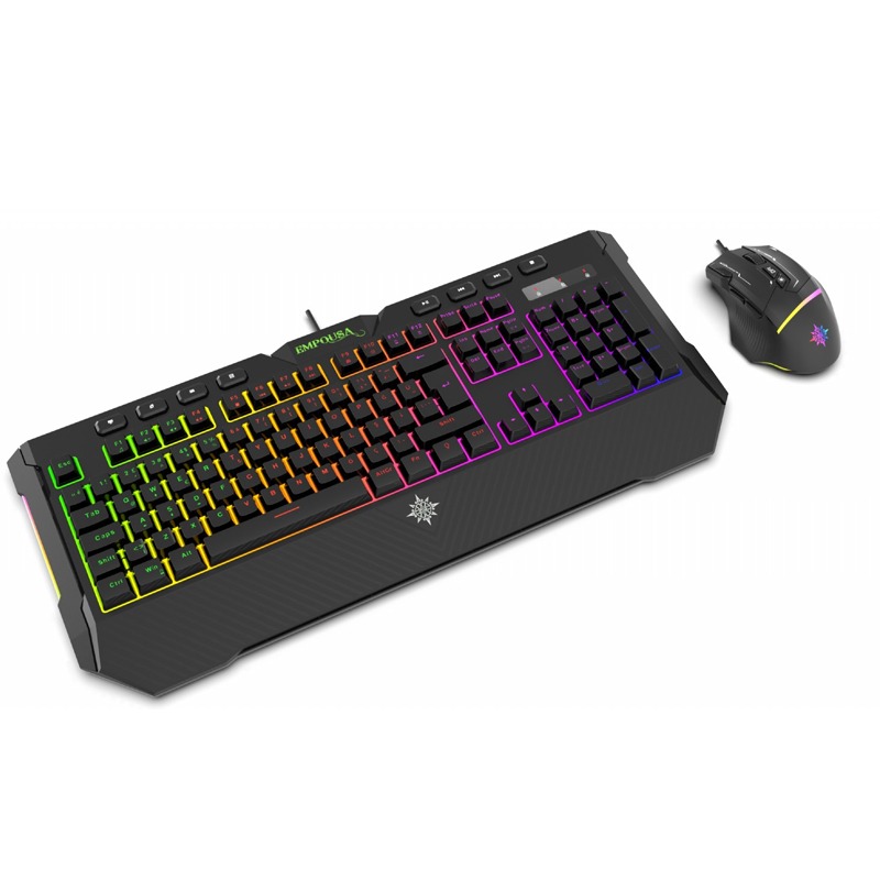 Ensemble Clavier + Souris Filaire Gamer INCA IKG-315G USB - Noir 5 ensemble clavier souris filaire gamer inca ikg g usb noir o