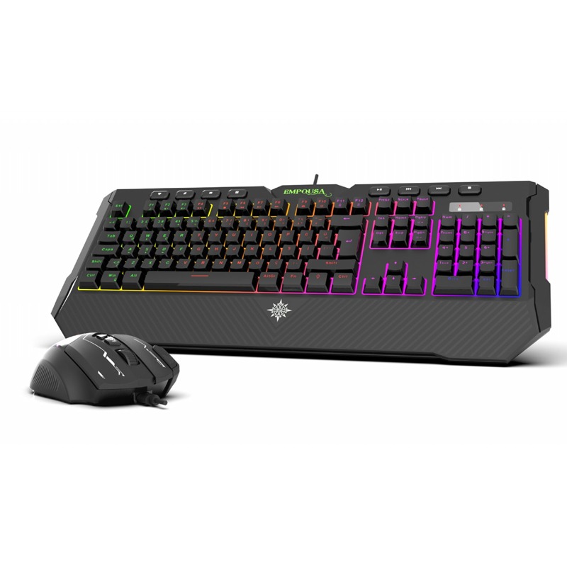 Ensemble Clavier + Souris Filaire Gamer INCA IKG-315G USB - Noir 6 ensemble clavier souris filaire gamer inca ikg g usb noir r