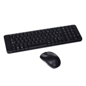 ensemble clavier souris logitech mk sans fil noir