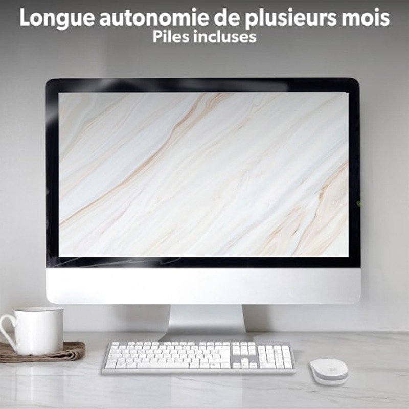 Ensemble Clavier & Souris TNB Classy Sans Fil KBSCGR - Blanc 3 ensemble clavier souris tnb classy sans fil kbscgr blanc p