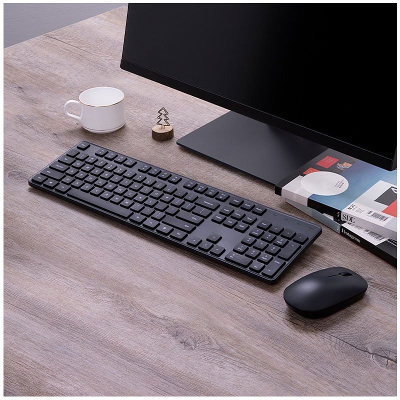 Ensemble Clavier & Souris XIAOMI BHR6100GL Sans Fil - Noir 2 ensemble clavier souris xiaomi bhrgl sans fil noir