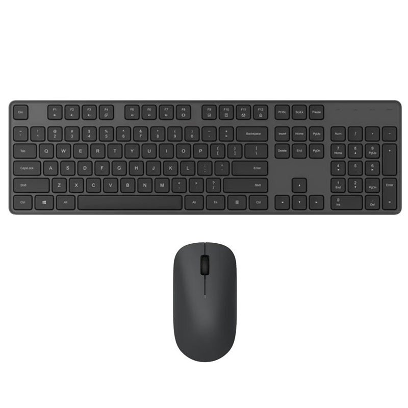 Ensemble Clavier & Souris XIAOMI BHR6100GL Sans Fil - Noir 1 ensemble clavier souris xiaomi bhrgl sans fil noir