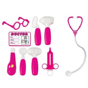 ensemble d outils m dicaux pilsan pour enfants pi ces rose