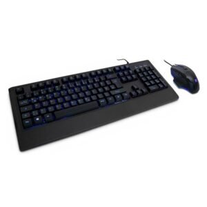 ensemble souris et clavier filaire gamer nitrox kc noir p