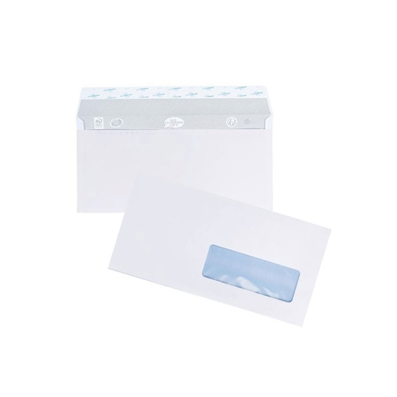 Enveloppes Blanches LA COURONNE 11x22 cm (Paquet 500, Bande Adhésive, 80 g) 1 enveloppes blanches la couronne x cm paquet bande adhesive g