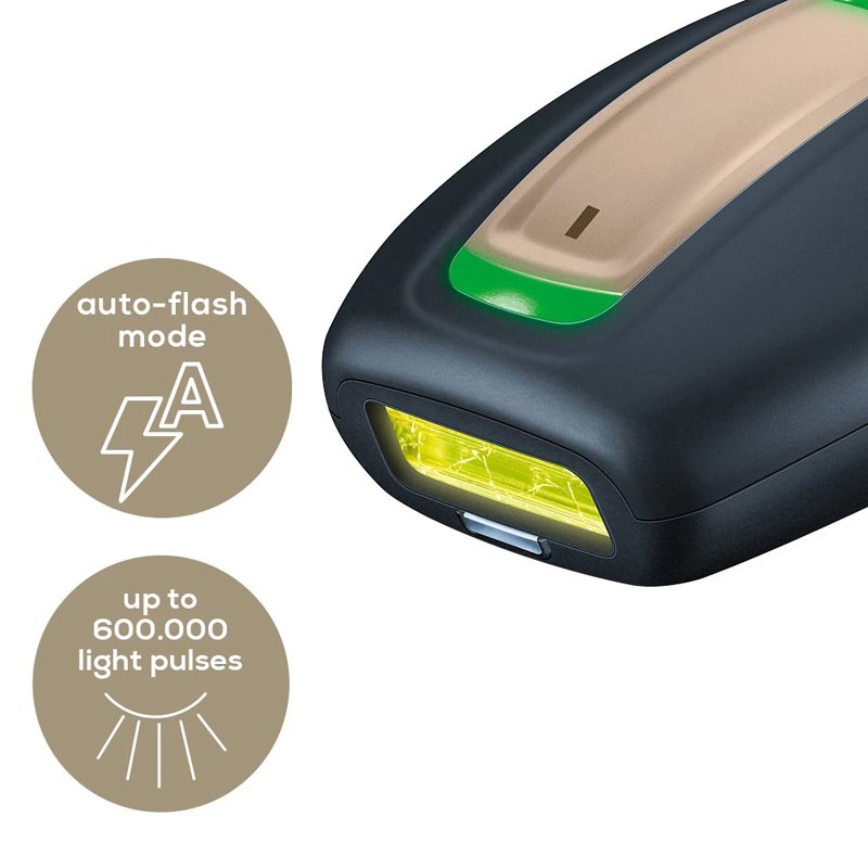 Épilateur BEURER à Lumière Pulsée - Noir (IPL5800) 3 epilateur beurer a lumiere pulsee noir ipl