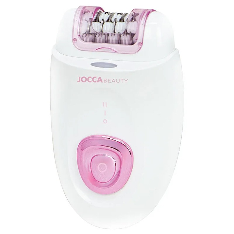 Épilateur Rechargeable 2EN1 JOCCA 2355 - Blanc&Rose 2 epilateur rechargeable en jocca blanc rose