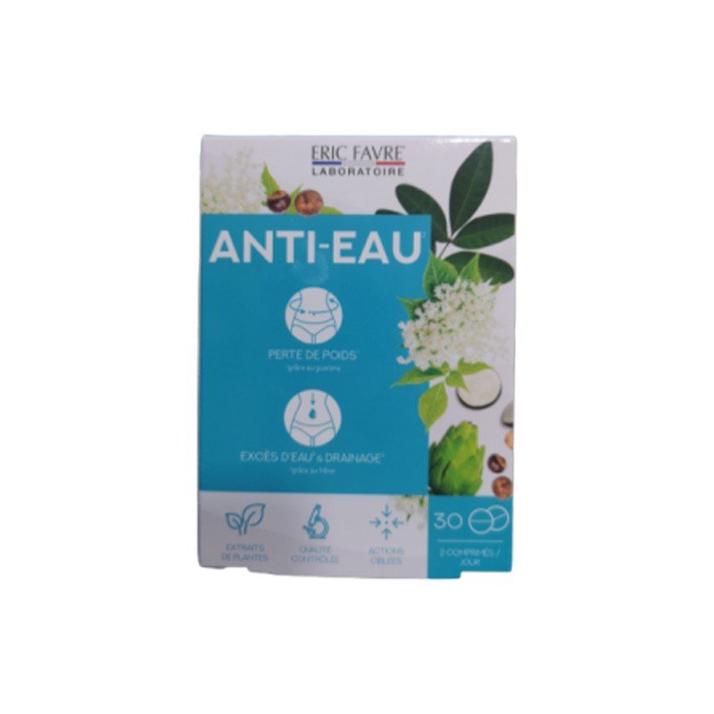 ERIC FAVRE ANTI EAU 30 COMPRIMES 1 eric favre anti eau comprimes