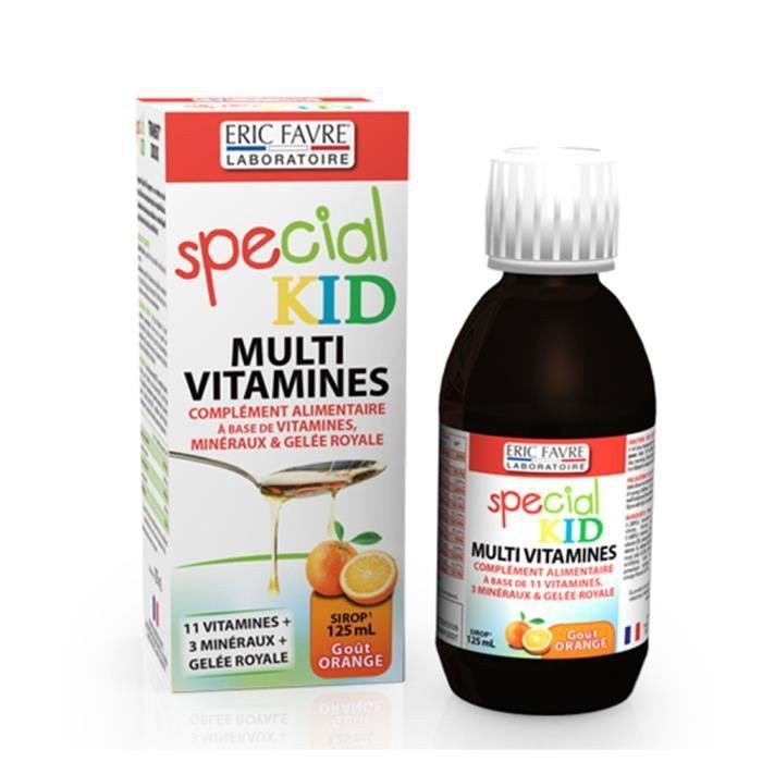 ERIC FAVRE SPECIAL KID MULTI-VITAMINS 125 ML 1 eric favre special kid multi vitamins ml