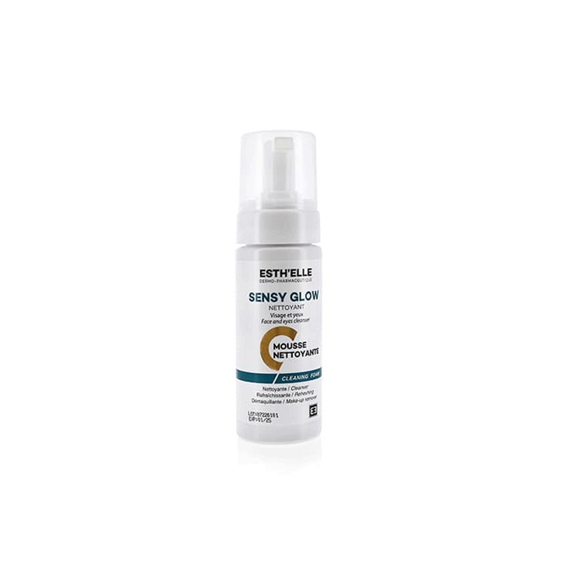 ESTHELLE SENSY GLOW MOUSSE NETTOYANTE 150ML 1 esthelle sensy glow mousse nettoyante ml