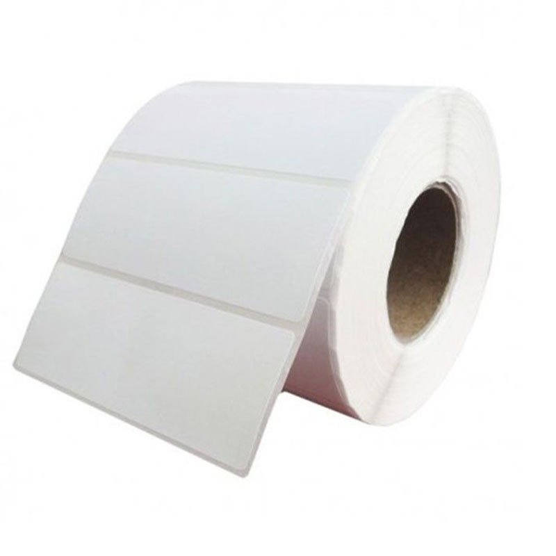Rouleau d'Étiquette Direct Thermique 60 x 30 mm - Blanc 1 etiq th
