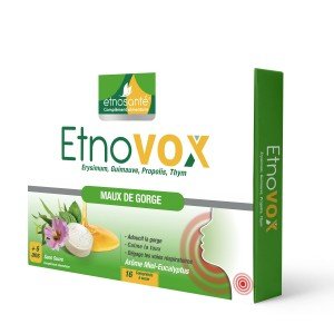 ETNOVOX MAUX DE GORGE MIEL EUCALYPTUS 16 COMPRIMES 3 etnovox maux de gorge miel eucalyptus comprimes