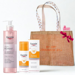 eucerin anti pigment gel nettoyant mlpigment control fluid spf solaire anti taches mlsac de plage