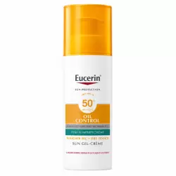 EUCERIN SUN PROTECTION OIL CONTROL GEL CREME SPF 50+ 50ML 4 eucerin sun protection oil control gel creme spf ml