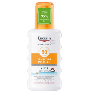 eucerin sun protection sensitive protect kids spray solaire spf ml