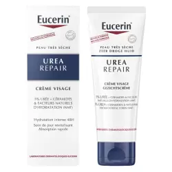 EUCERIN UREA REPAIR CREME VISAGE PEAU SECHE 50 ML 4 eucerin urea repair creme visage peau seche ml
