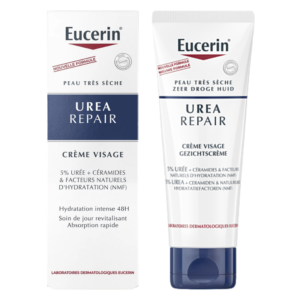 eucerin urea repair creme visage peau seche ml