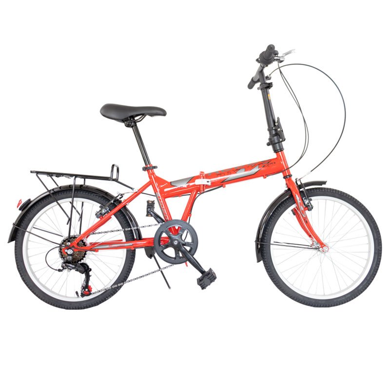 Bicyclette VTT Pliable F206V 20''- Rouge 1 fv rouge