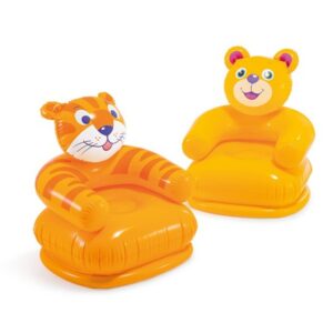 fauteuil gonflable intex np happy animal jaune
