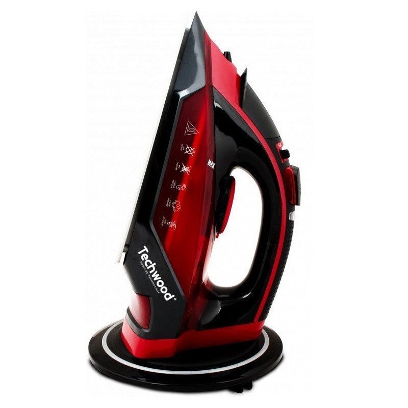 Fer à Vapeur Sans Fil TECHWOOD TFS-246 2400W - Rouge 1 fer vapeur sans fil techwood tfs w rouge