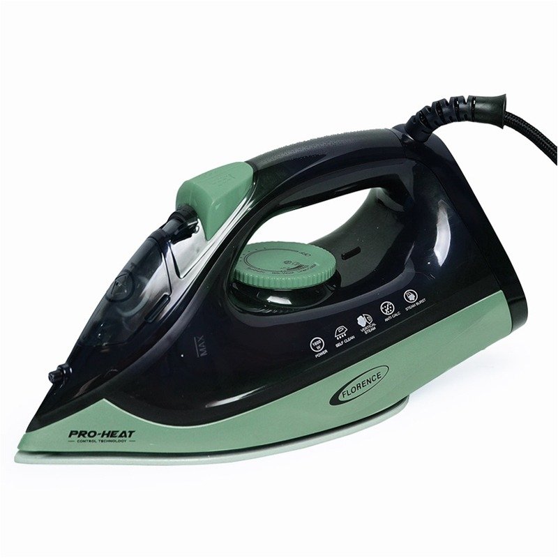 Fer à Repasser FLORENCE HK424 1600Watts - Vert 1 fer a repasser florence hk watts vert