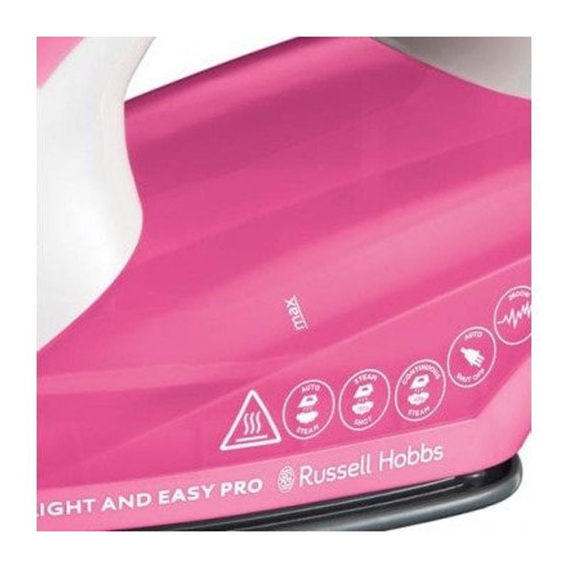Fer à Repasser RUSSELL HOBBS Light&Easy Pro - Rose 5 fer repasser russell hobbs light easy pro rose