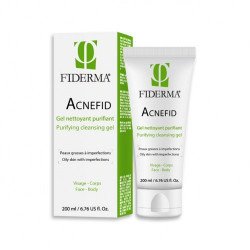 FIDERMA ACNEFID GEL NETTOYANT PURIFIANT PEAUX GRASSES 200ML 2 fiderma acnefid gel nettoyant purifiant peaux grasses ml