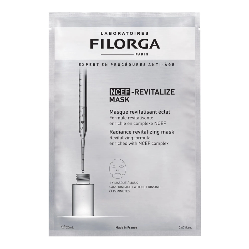 FILORGA NCEF-REVITALIZE MASK MASQUE REVITALISANT ECLAT 20ML 1 filorga ncef revitalize mask masque revitalisant eclat ml