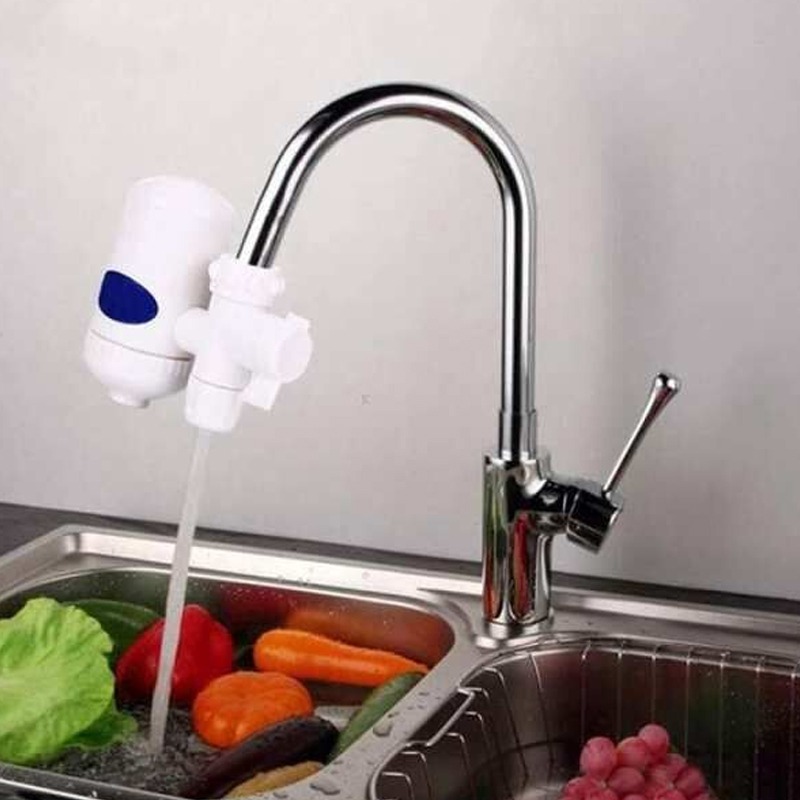 Filtre Purificateur D'Eau Pour Robinet - Blanc 3 filtre purificateur d eau pour robinet blanc