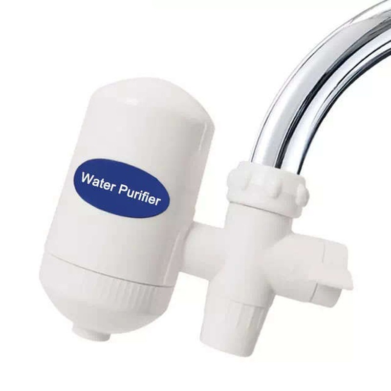 Filtre Purificateur D'Eau Pour Robinet - Blanc 2 filtre purificateur d eau pour robinet blanc