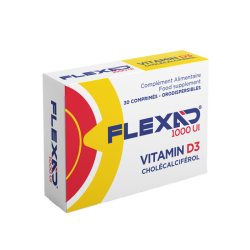 FLEXAD 1000 UI VITAMINE D3 30 COMPRIMES 2 flexad ui vitamine d comprimes