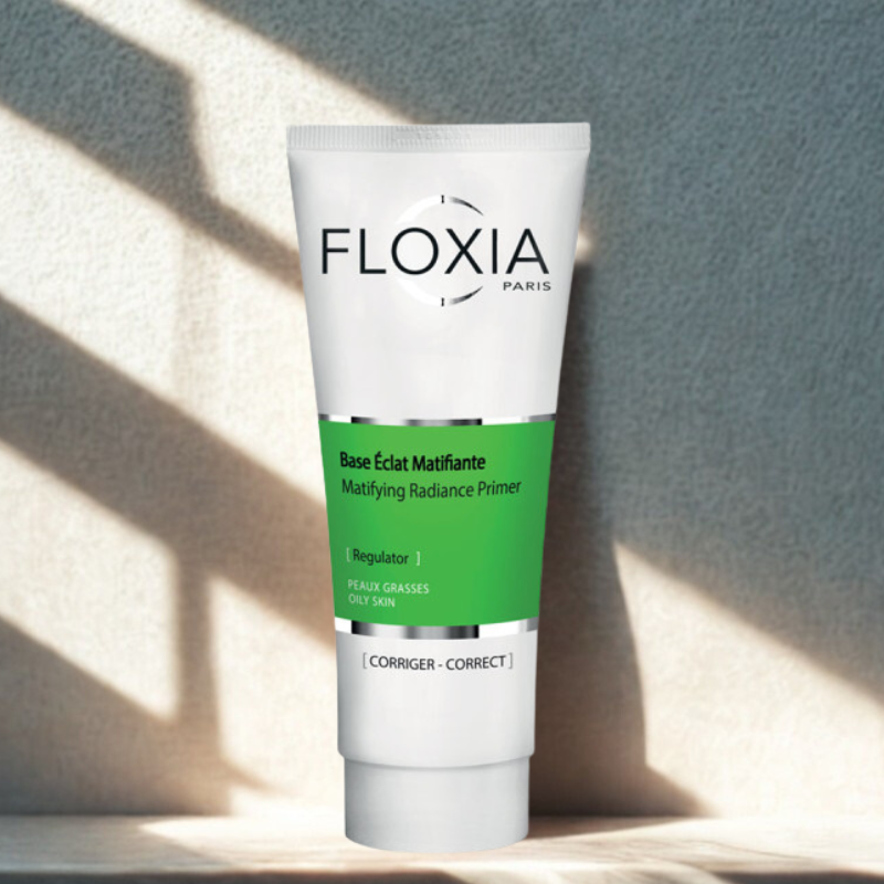 FLOXIA BASE ECLAT MATIFIANTE PEAUX GRASSES 40ML 1 floxia base eclat matifiante peaux grasses ml