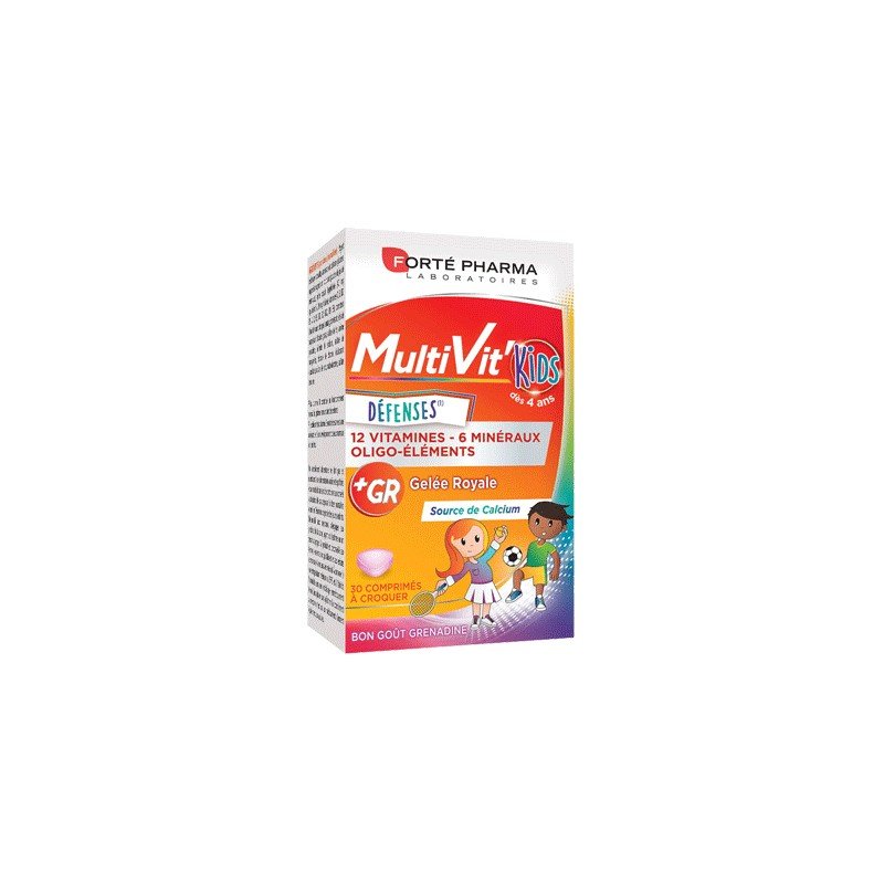 FORTE PHARMA MULTIVIT'KIDS 30 COMPRIMES 1 forte pharma multivit kids comprimes
