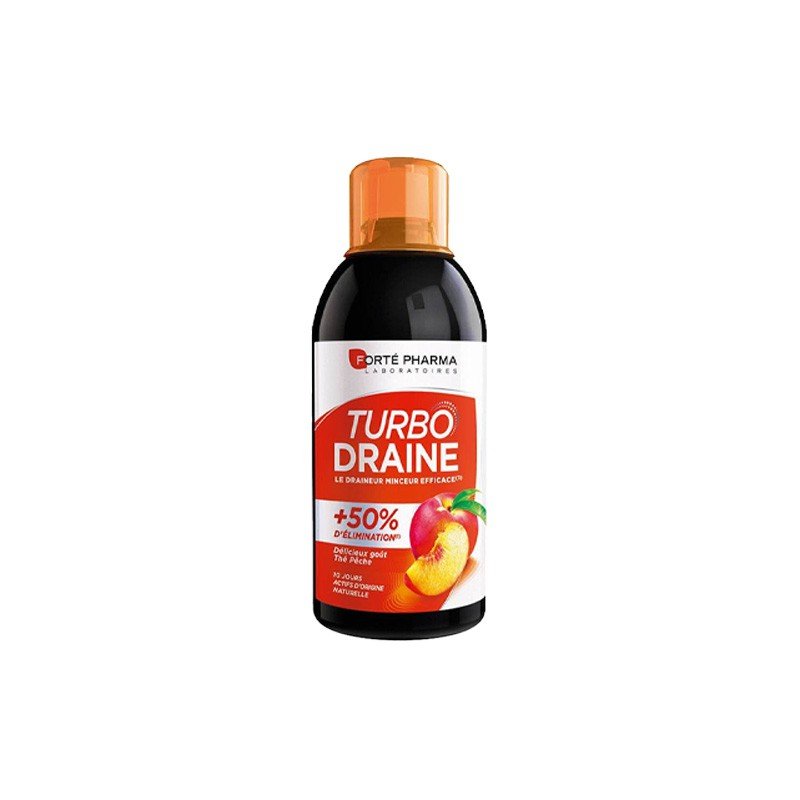 FORTE PHARMA TURBODRAINE MINCEUR PECHE 500ML 1 forte pharma turbodraine minceur ml