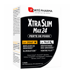FORTE PHARMA XTRASLIM MAX 24 PERTE DE POIDS 30 COMPRIMES 2 forte pharma xtraslim max perte de poids comprimes