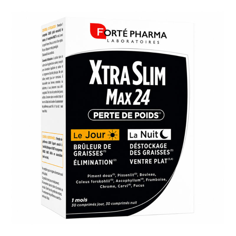 FORTE PHARMA XTRASLIM MAX 24 PERTE DE POIDS 30 COMPRIMES 1 forte pharma xtraslim max perte de poids comprimes