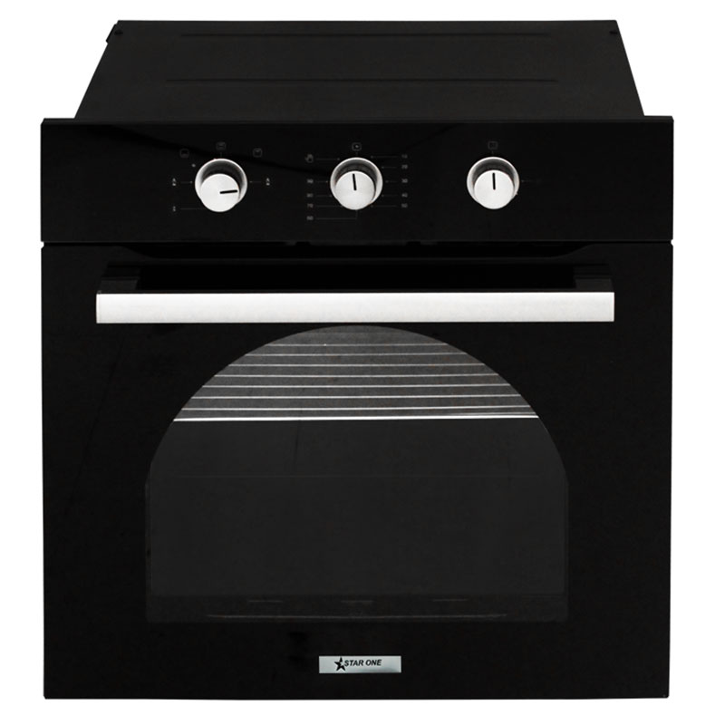 Four Encastrable Électrique STARONE A6-SF2 60 cm - Noir et Inox 1 four electrique encastrable star one a sf noir et inox