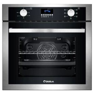four encastrable electrique biolux cm noir inox a